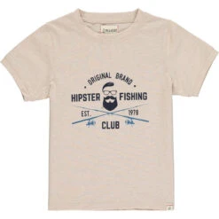  Beige Hipster Fish Club - HB1046j