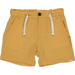 Crew Shorts, Gold Cotton - HB1072c