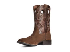 Ariat Men's 11" Sport Buckout WST Rough Ginger/Rusted Iron  10038502