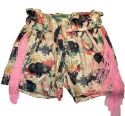 Wild Buffalo Shorts W Fringe - P04