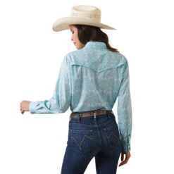 Ariat Lds Western Venttek LS Shirt - 10043333