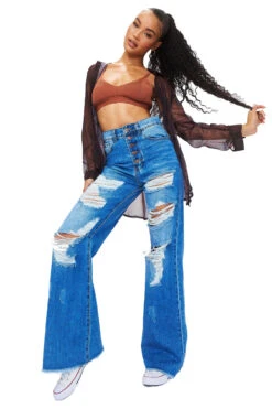 Women's Flare Jeans - EP1968MS