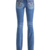 Lds Mid-Rise Boot Cut Jean - M3862B