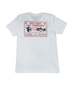 Red Dirt Bowfishing - Solid White Blend T-Shirt
