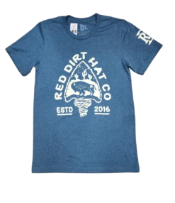 Red Dirt Arrowhead - Heather Deep Teal T-Shirt