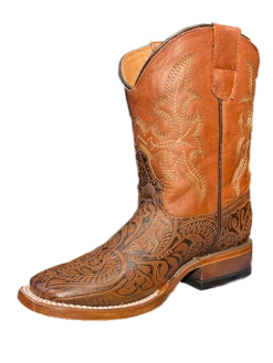 Kid's Sawyer Handtooled Boot - TMK205043