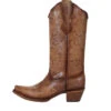 Corral Boots Lds Brown Embr. Snip Toe - L2038