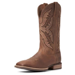 Ariat Men's Everlite Fast Time SQ Toe Distressed Brown -Â 10033908