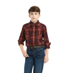 Ariat Boy's Hiller Retro Snap LS Shirt - 10042155