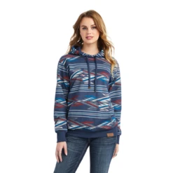 Ariat LD'S Chimayo Print LS Hoodie - 10042137