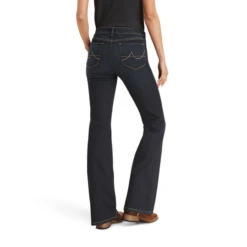 Ariat Ladies Ultra Stretch Perfect Rise Katie Flare Jean, IE Rinse - 10043175