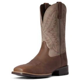 Ariat Men's 11" Rawly Ultra WST Barrel Brown/Orro Brown - 10038370
