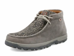 Twisted X Men's Grey & Grey Elephant Chukka Driving Moc - MXC0017