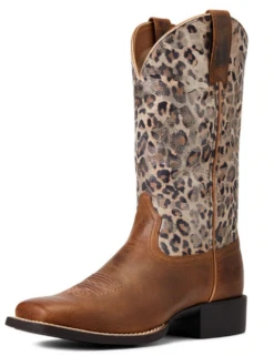 Ariat Lds 11" Round Up Wide SQ Toe - 10040363