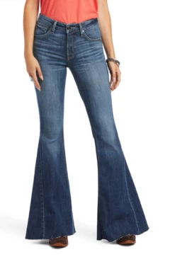 Ariat Lds R.E.A.L. High Rise Extreme Flare Kalani, Canadian Wash - 10040803