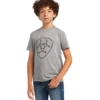 Boys Ariat Rope Shield SS T-Shirt - 10040888