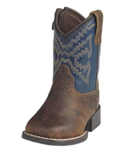 Lil' Stomper Deadwood SQ Toe W Side Zipper - A441001202