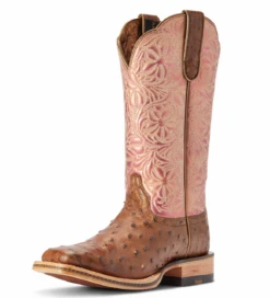 Ariat Lds Donatella FQ Ostrich 12" WST - 10042383