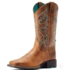Ariat Lds Round Up Back Zip 11" WST - 10044432