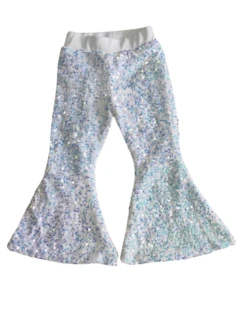 Sequin Bell Bottom Pants - C16-20