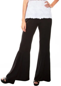Women's Scully Bell Bottom Pant - Black